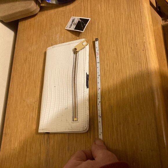 juicy couture white leather wallet Y2K - Picture 6 of 7